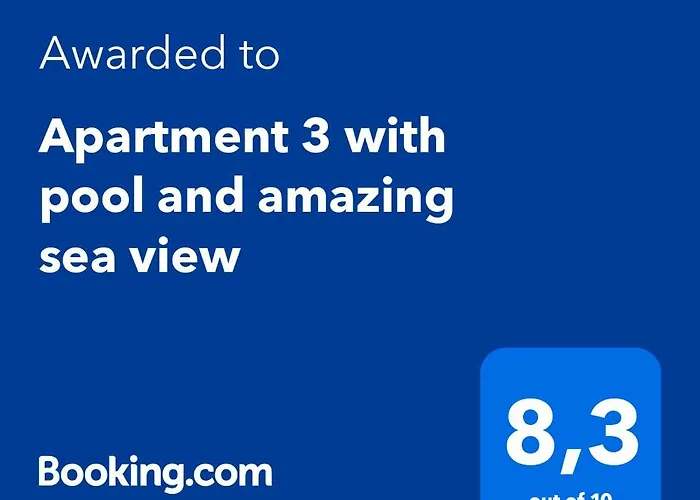 3 With Pool And Amazing Sea View Daire Lokva Rogoznica